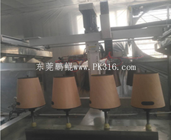 塑膠花盆多功能自動噴涂機